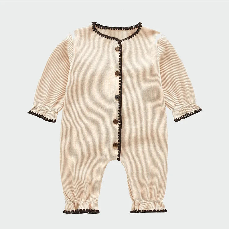 Newborn Baby Girls and boys  Rompers Long Sleeve Clothing