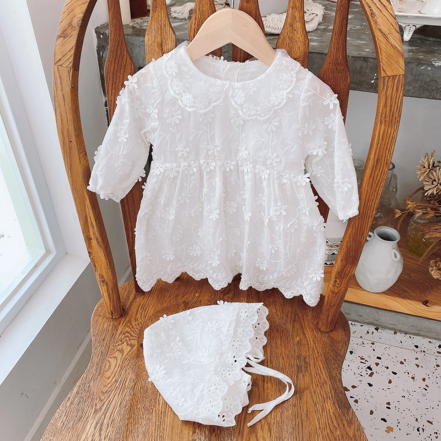 Newborn Party Costume Dresses Toddler Wedding Gown