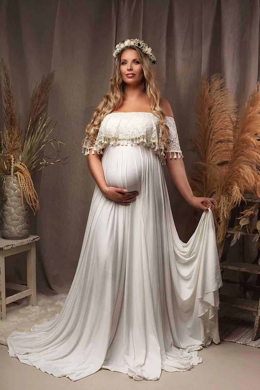Pregnant Woman Dress For Photography